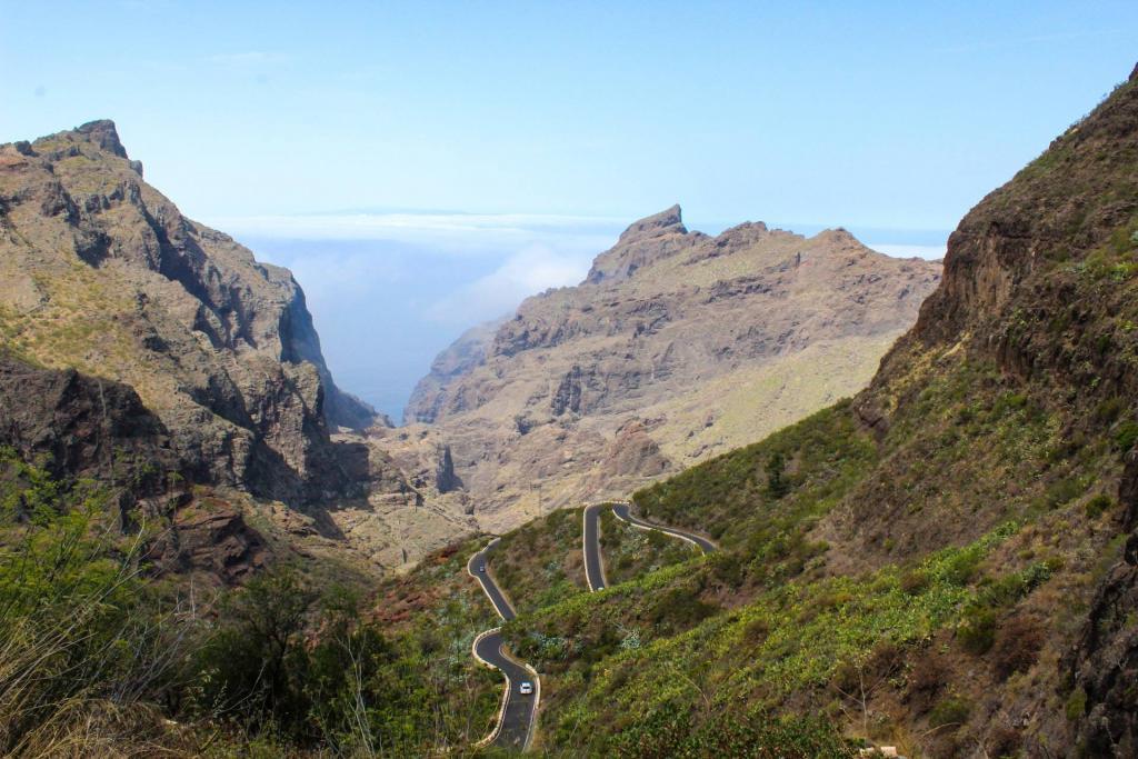 Roads in Tenerife, Spain